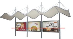 特色設(shè)計(jì)候車亭