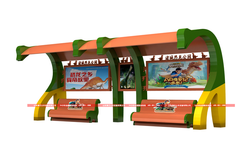 景區(qū)候車亭