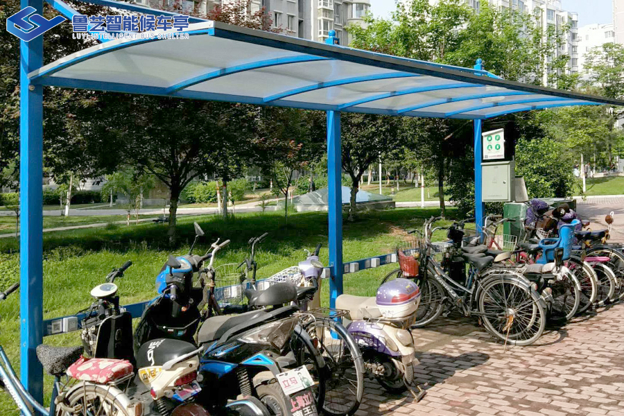 電動車陽光板充電棚