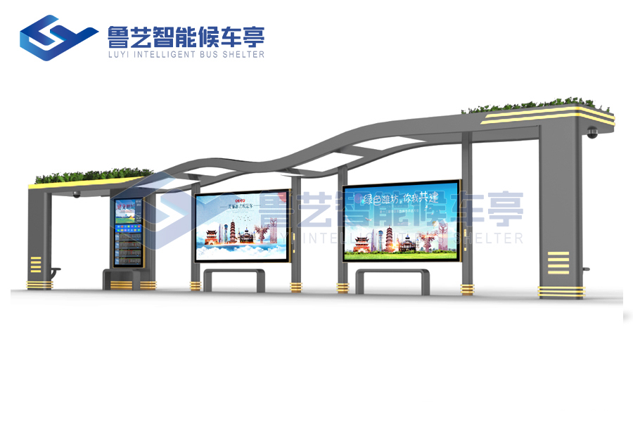 在城市中公交站臺是人流量非常大的 廠家必須保障其安全和質(zhì)量
