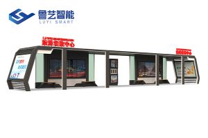 智能公交站臺(tái)候車(chē)亭